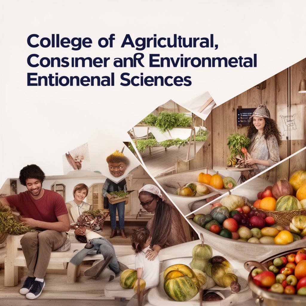 AI-generated illustration of College of Agricultural, Consumer and Environmental Sciences