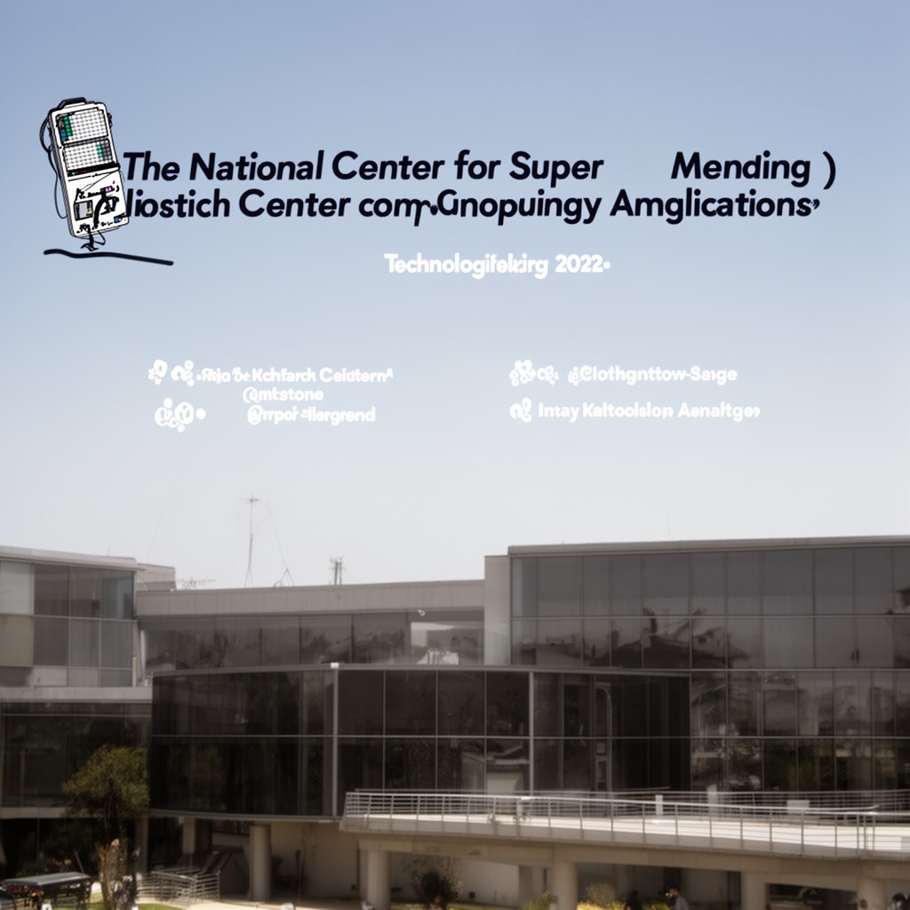 AI-generated illustration of National Center for Supercomputing Applications