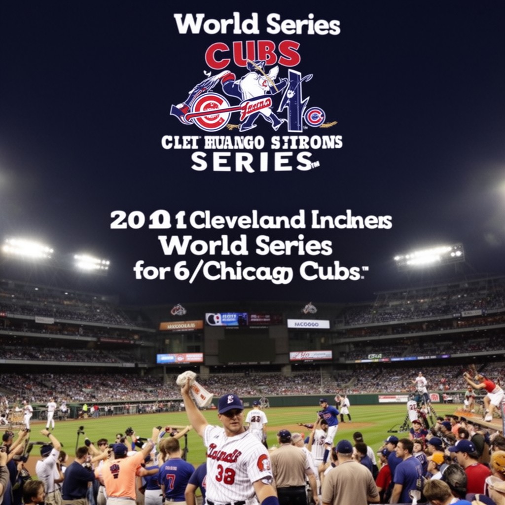 AI-generated illustration of 2016 World Series