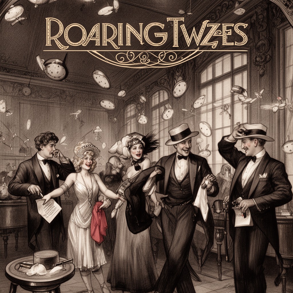 AI-generated illustration of Roaring Twenties