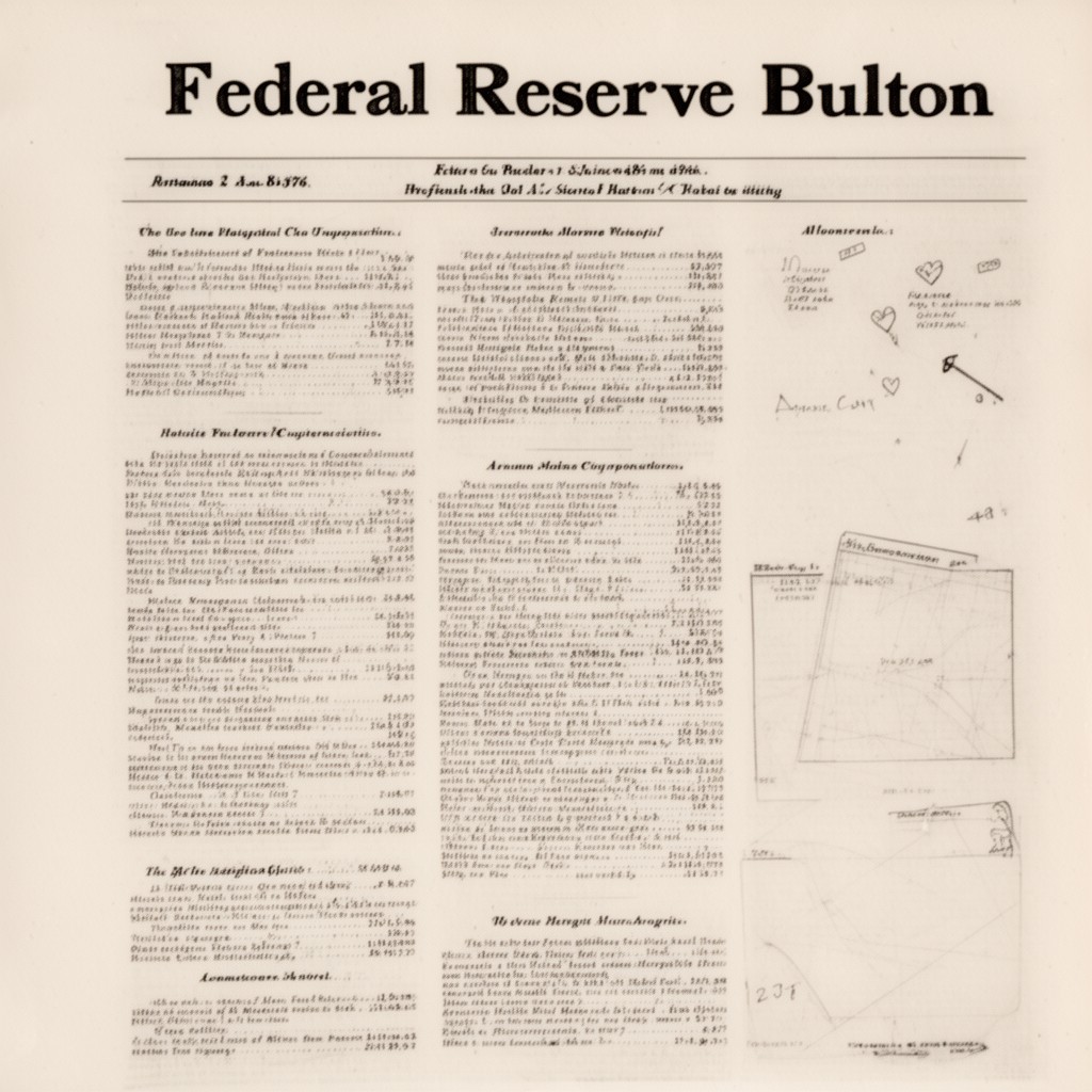AI-generated illustration of Federal Reserve Bulletin