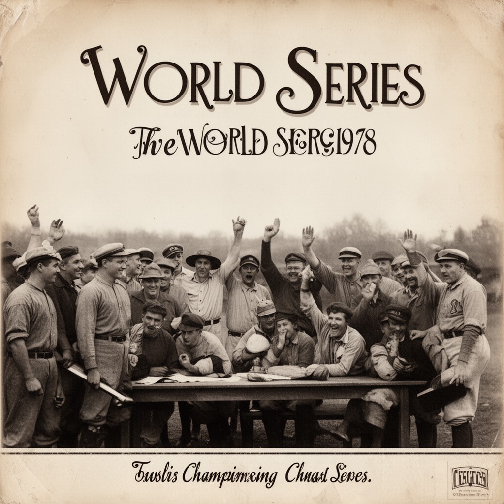 AI-generated illustration of 1908 World Series