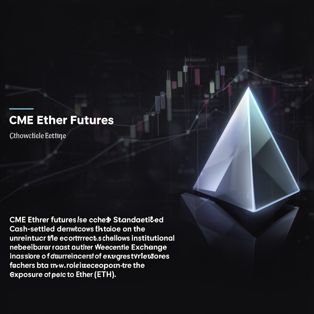 AI-generated illustration of CME Ether futures