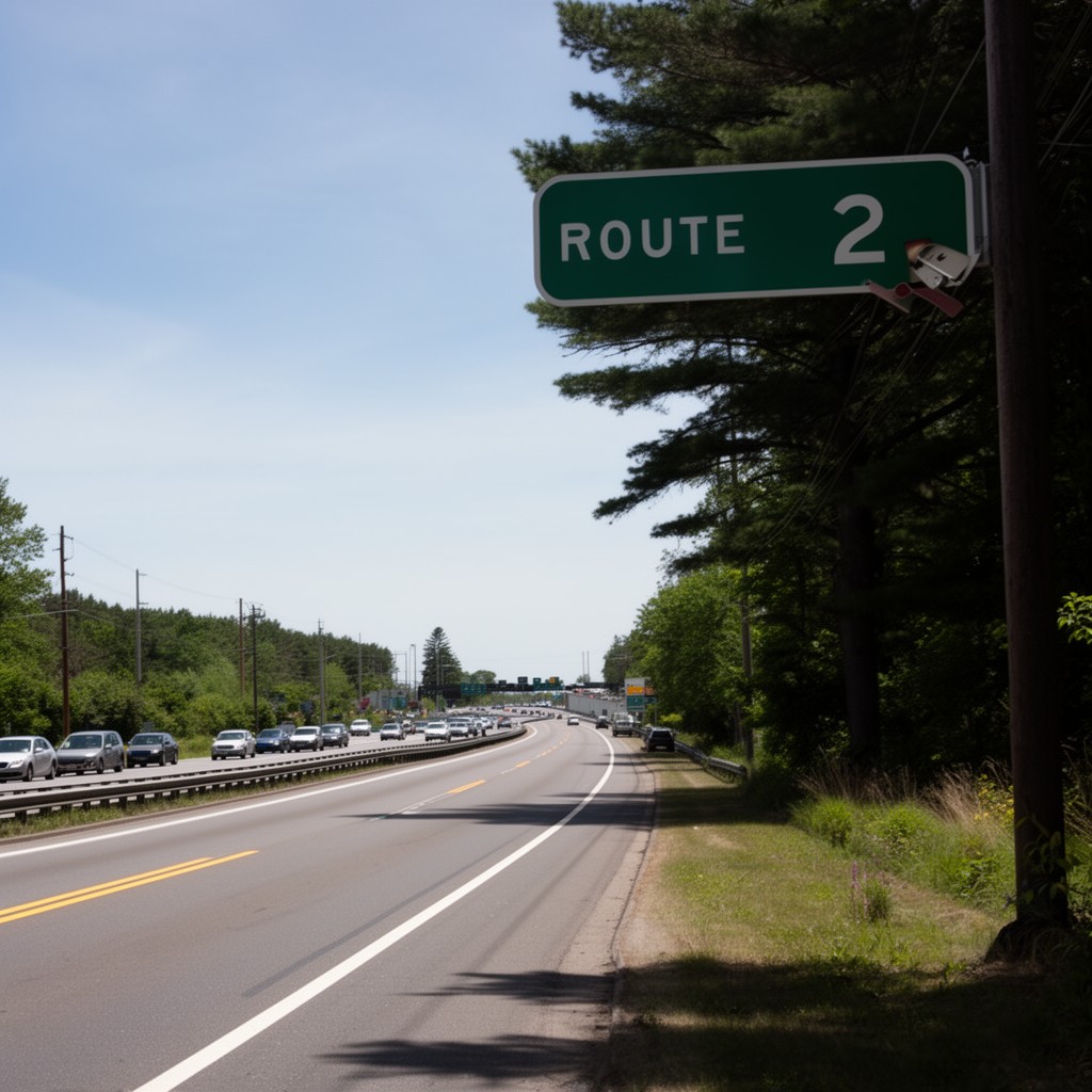 AI-generated illustration of Route 2