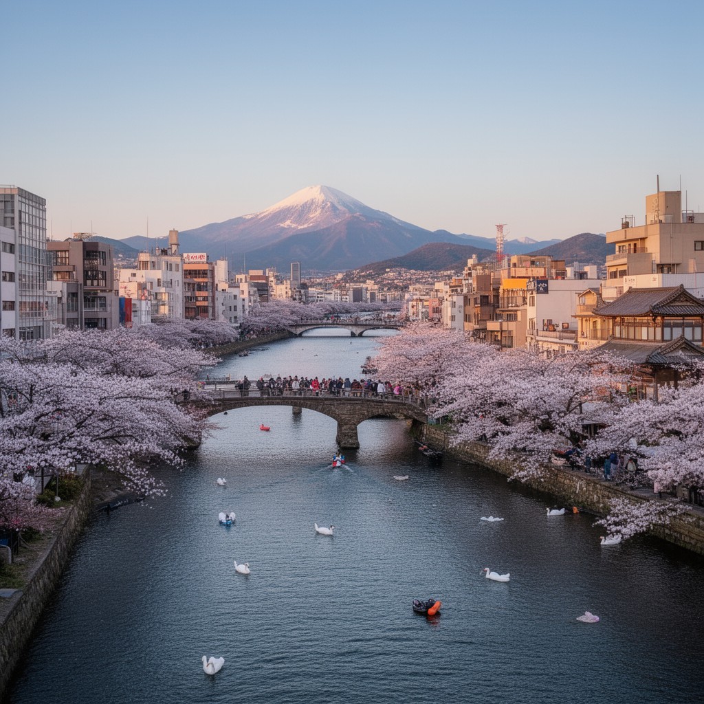 AI-generated illustration of Japan