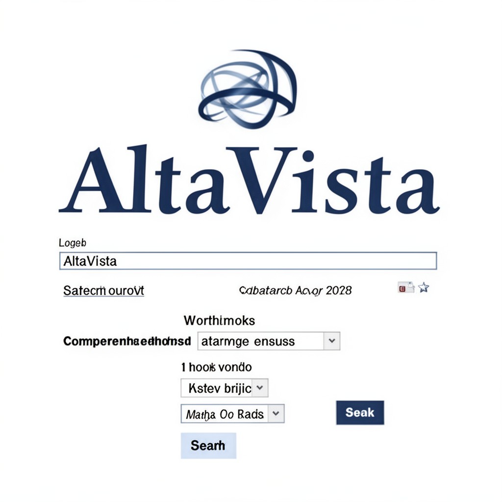 AI-generated illustration of AltaVista