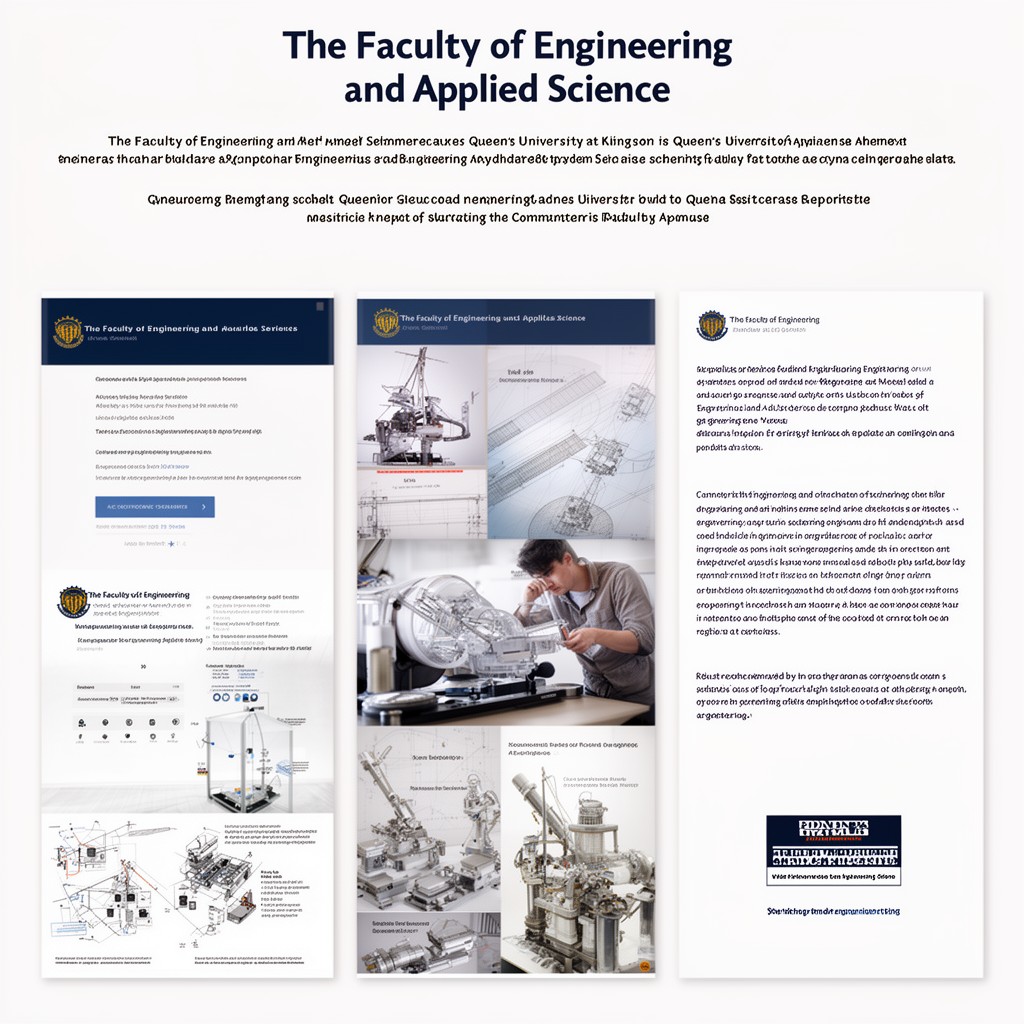 AI-generated illustration of Faculty of Engineering and Applied Science