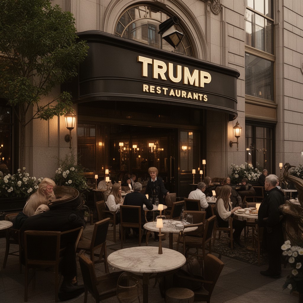 AI-generated illustration of Trump Restaurants
