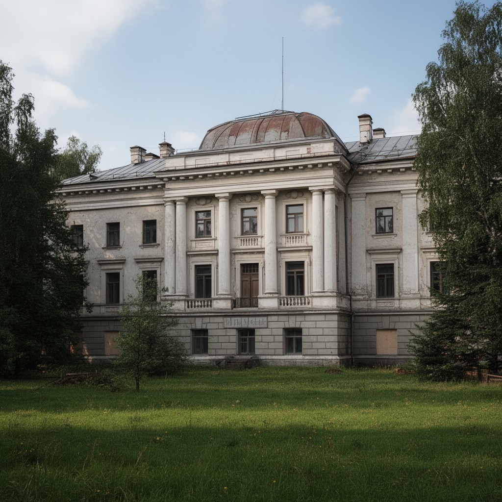 AI-generated illustration of Kuntsevo Dacha