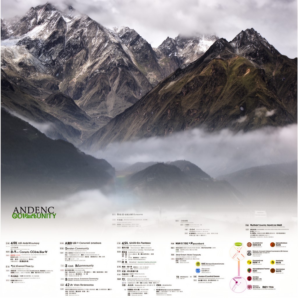 AI-generated illustration of Andean Community