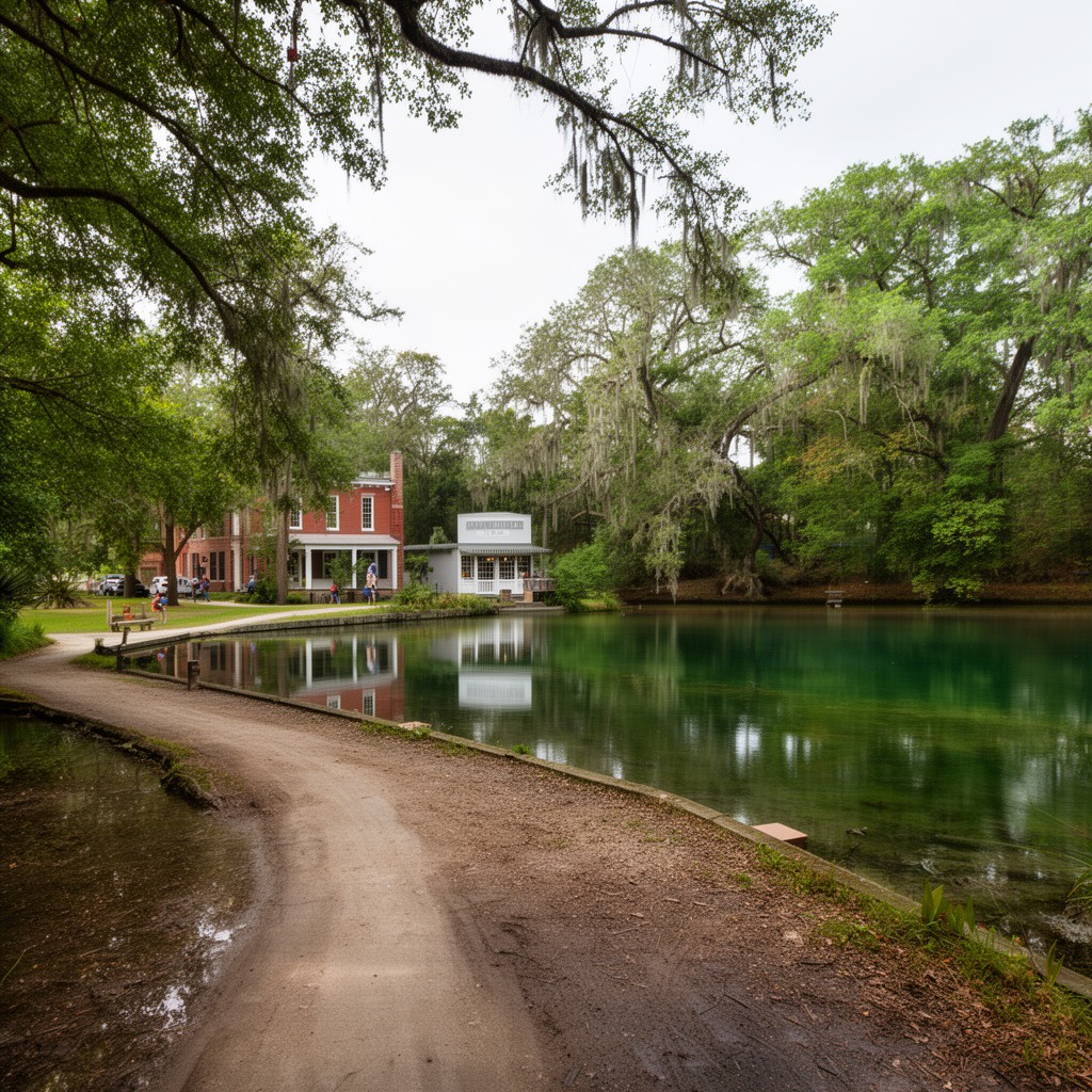 AI-generated illustration of Marianna, Florida