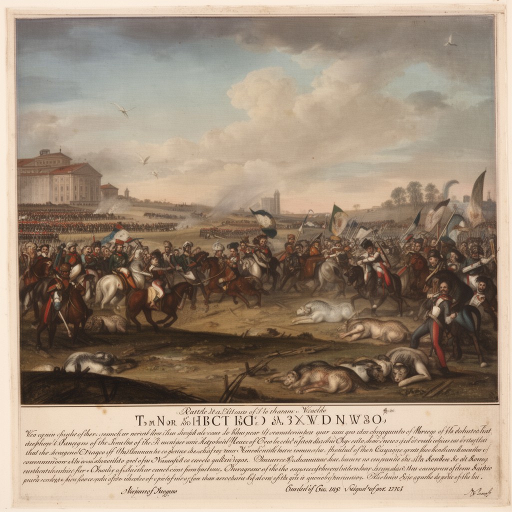 AI-generated illustration of Battle of Marengo