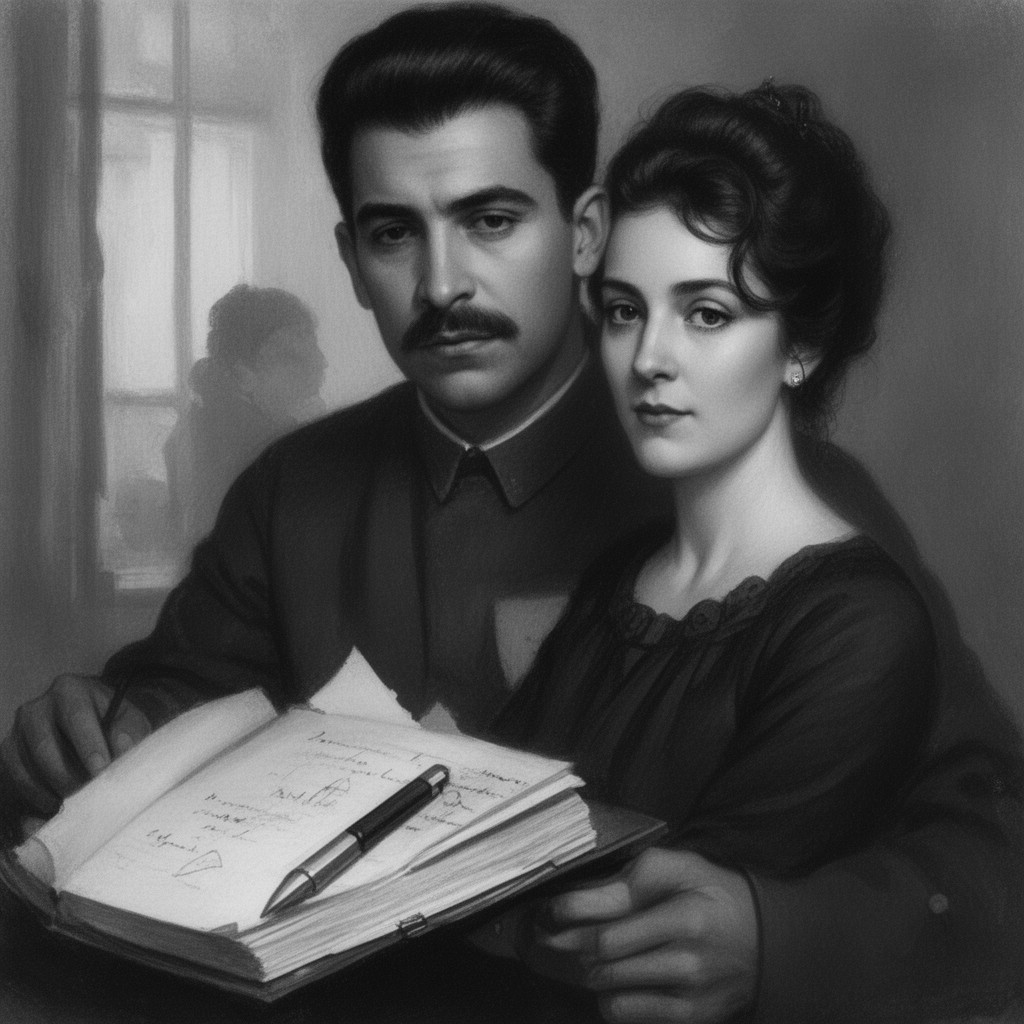 AI-generated illustration of Kato Svanidze