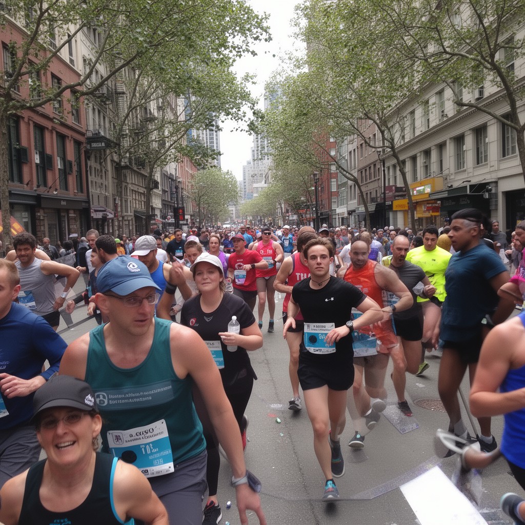 AI-generated illustration of Boston Athletic Association