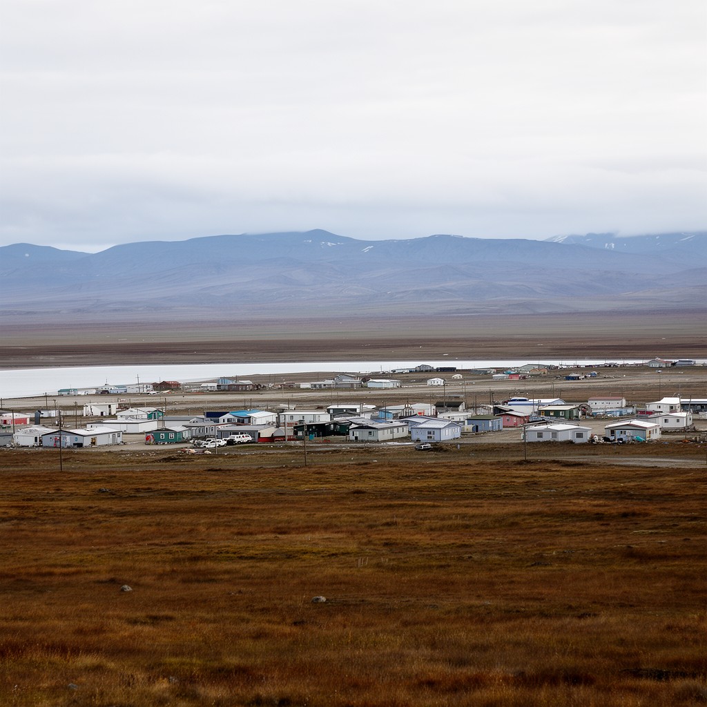 AI-generated illustration of North Slope Borough