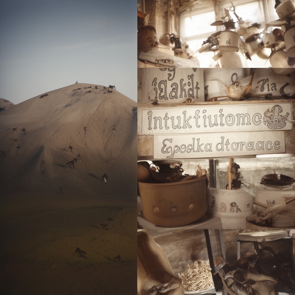 AI-generated illustration of Inuktitut