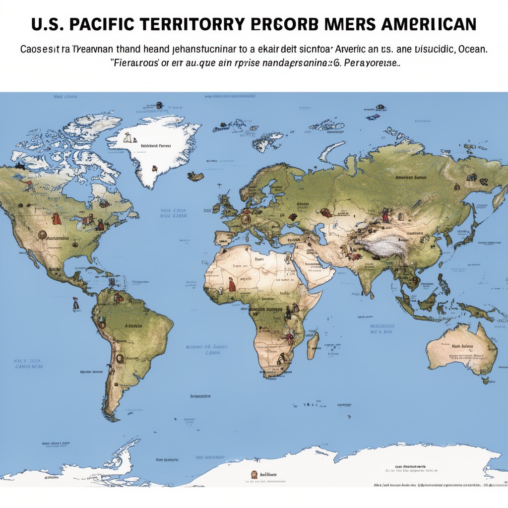 AI-generated illustration of U.S. Pacific territories
