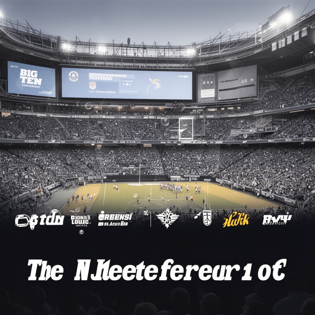AI-generated illustration of Big Ten Conference
