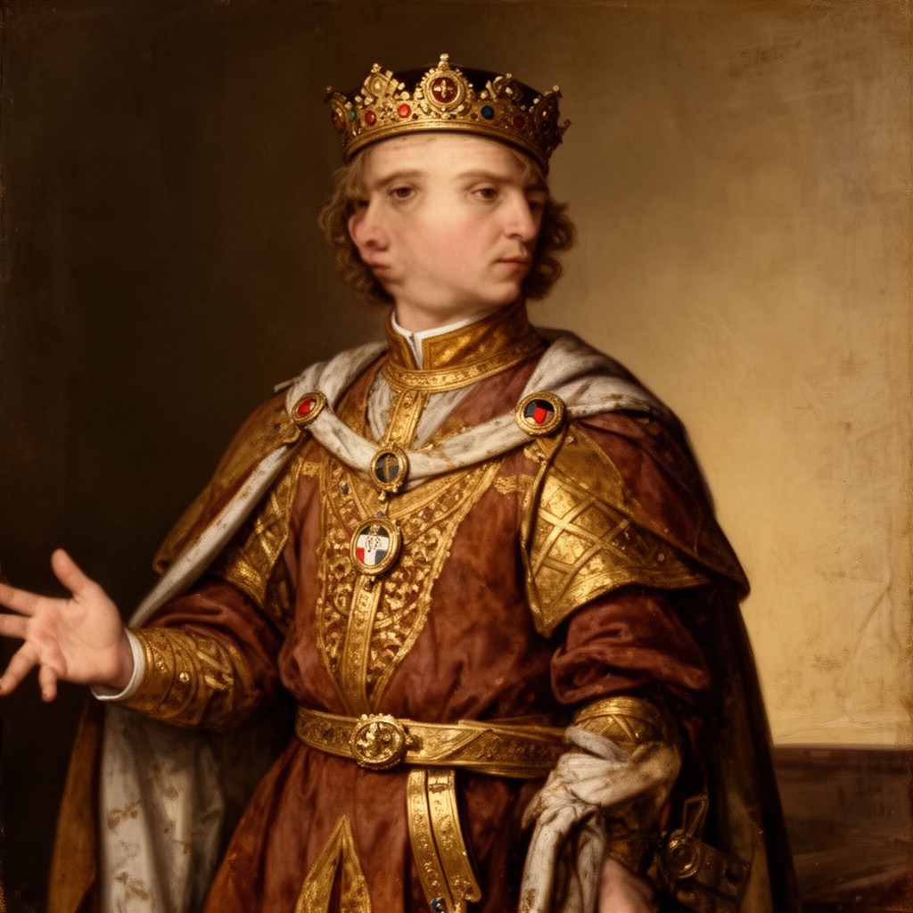 AI-generated illustration of Philip II of France