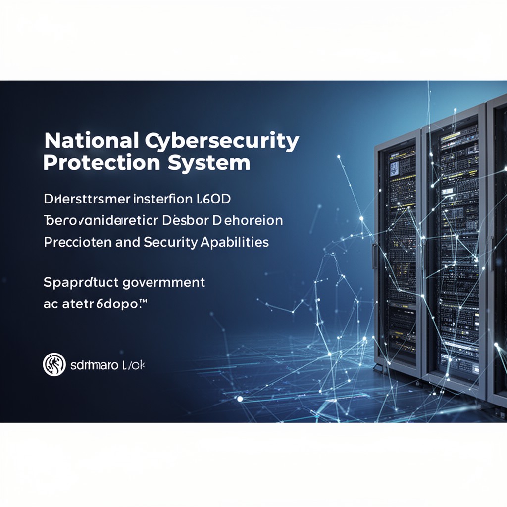 AI-generated illustration of National Cybersecurity Protection System