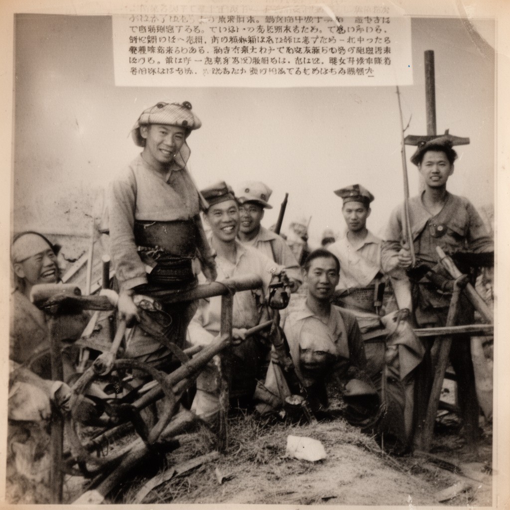 AI-generated illustration of Chinese Expeditionary Force