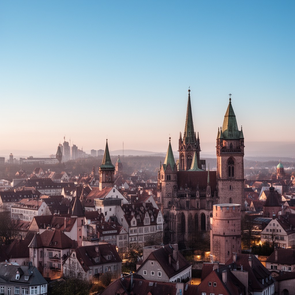 AI-generated illustration of Middle Franconia