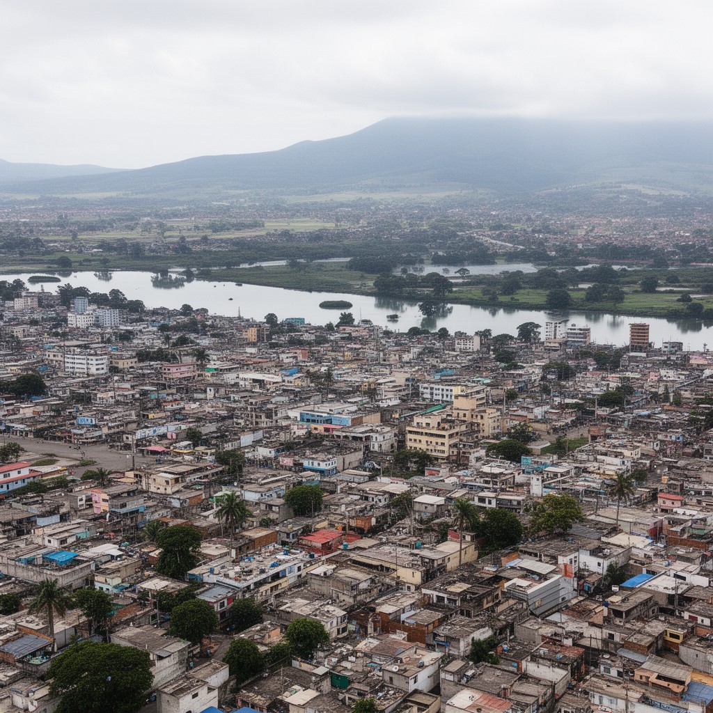 AI-generated illustration of Managua