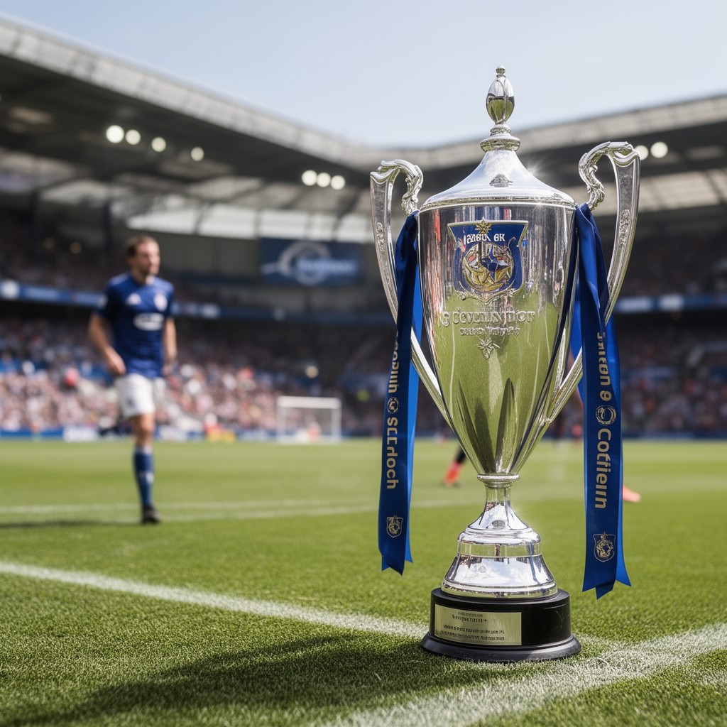 AI-generated illustration of Scottish League Cup