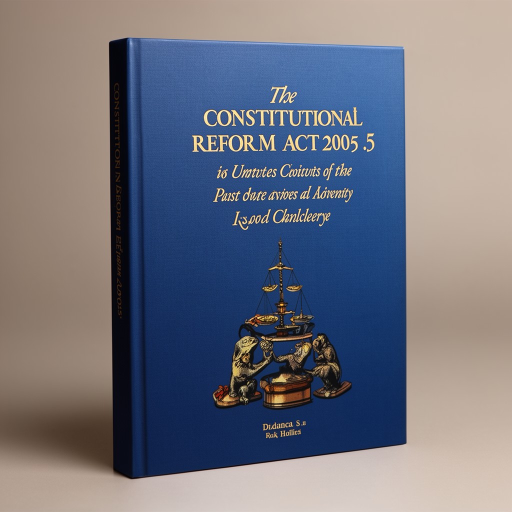 AI-generated illustration of Constitutional Reform Act 2005
