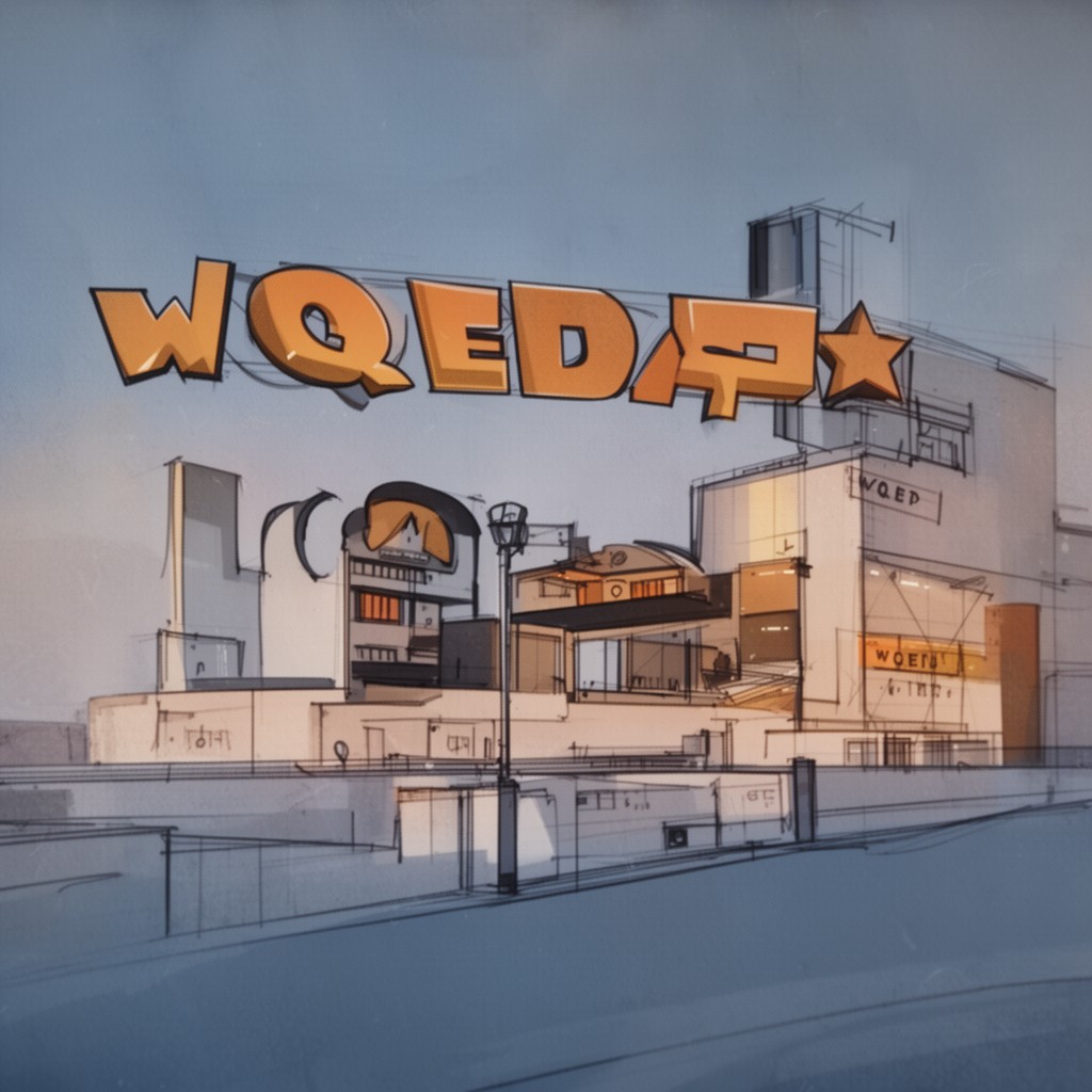 AI-generated illustration of WQED (TV) Pittsburgh