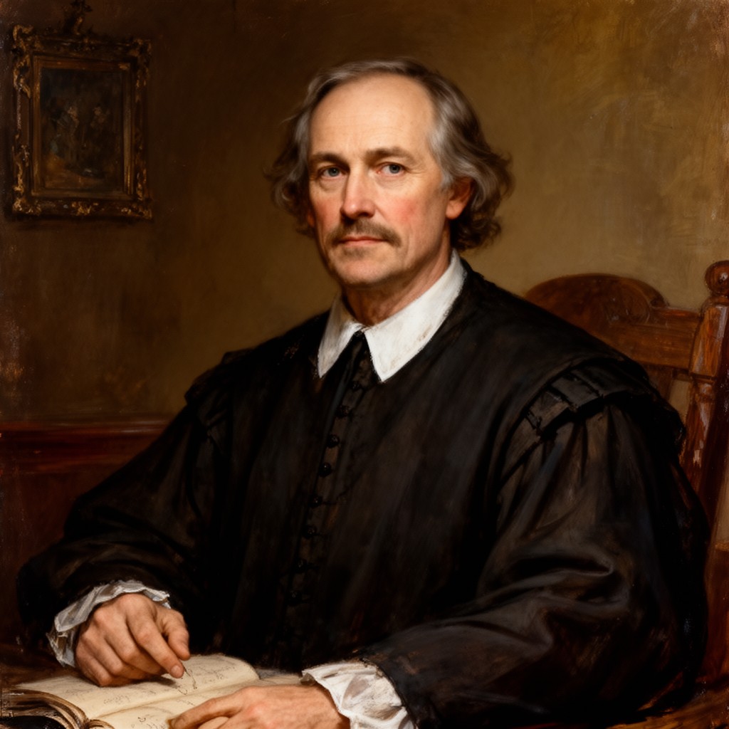 AI-generated illustration of Samuel Parris