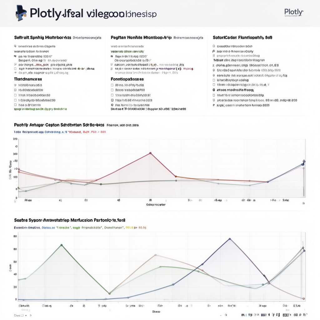 AI-generated illustration of Plotly