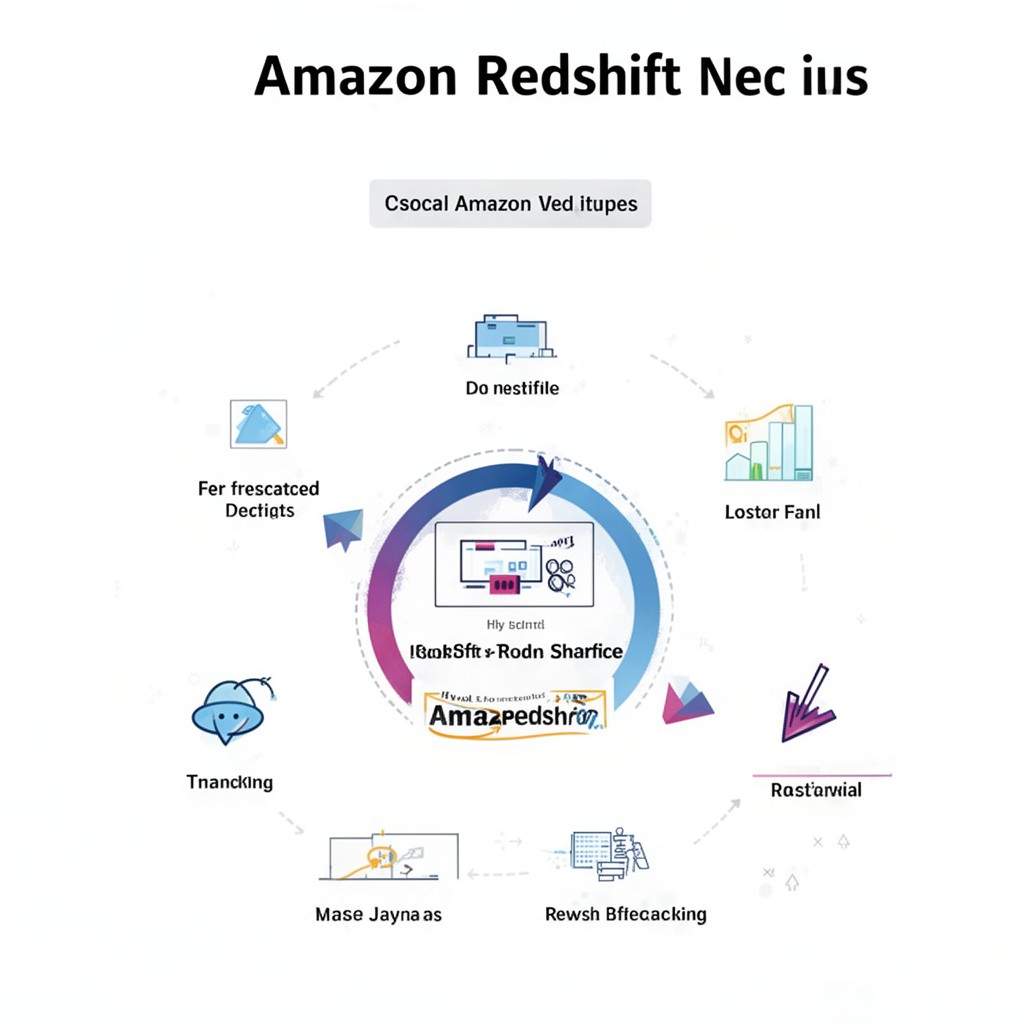 AI-generated illustration of Amazon Redshift