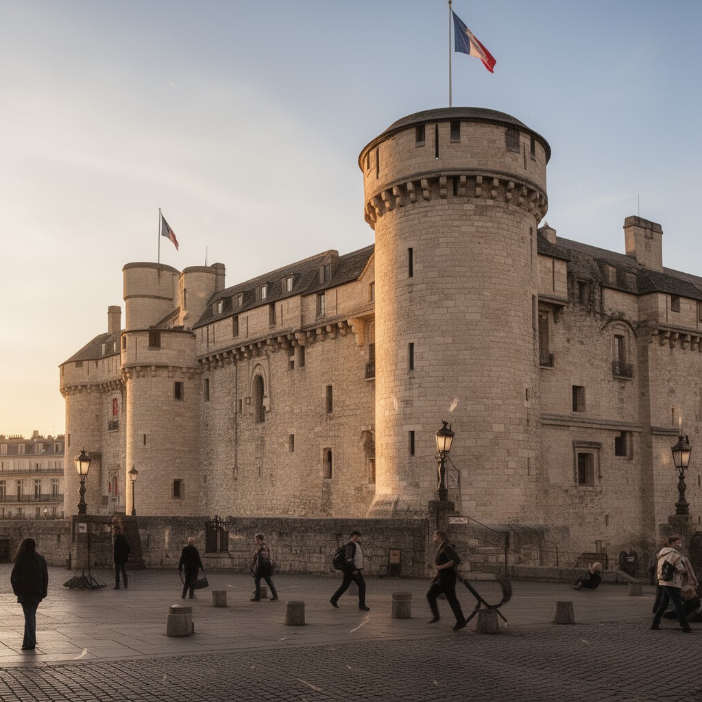 AI-generated illustration of Bastille