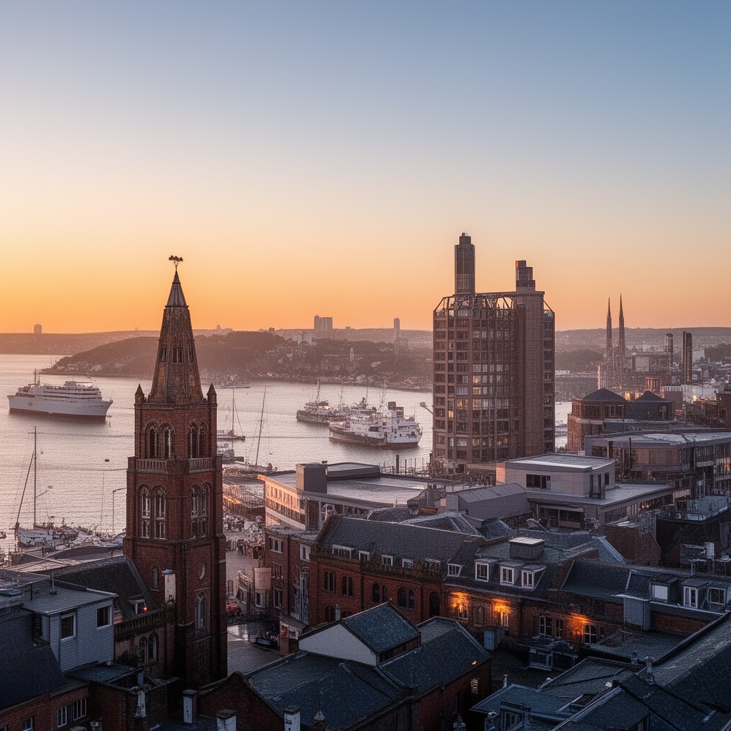AI-generated illustration of Southampton