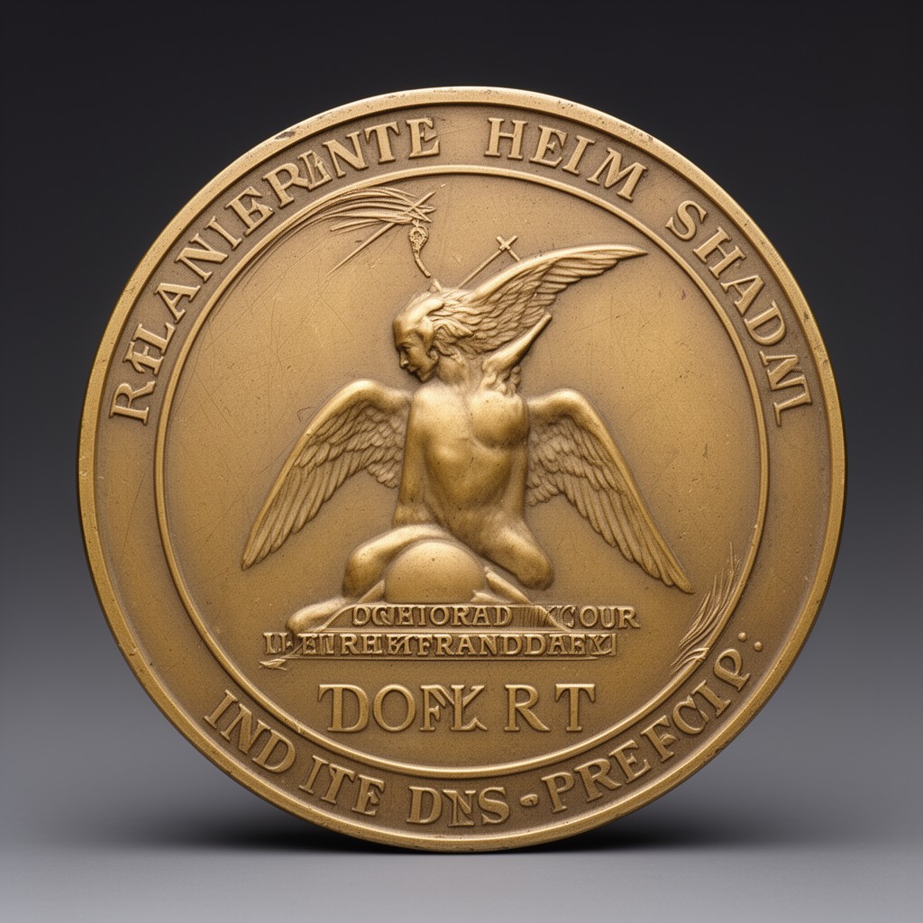 AI-generated illustration of Helmholtz Medal
