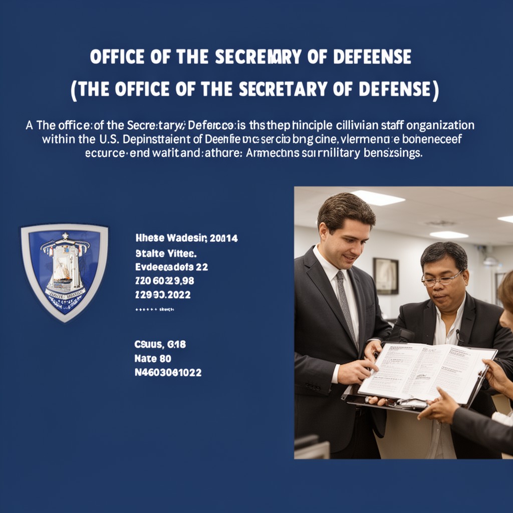 AI-generated illustration of Office of the Secretary of Defense