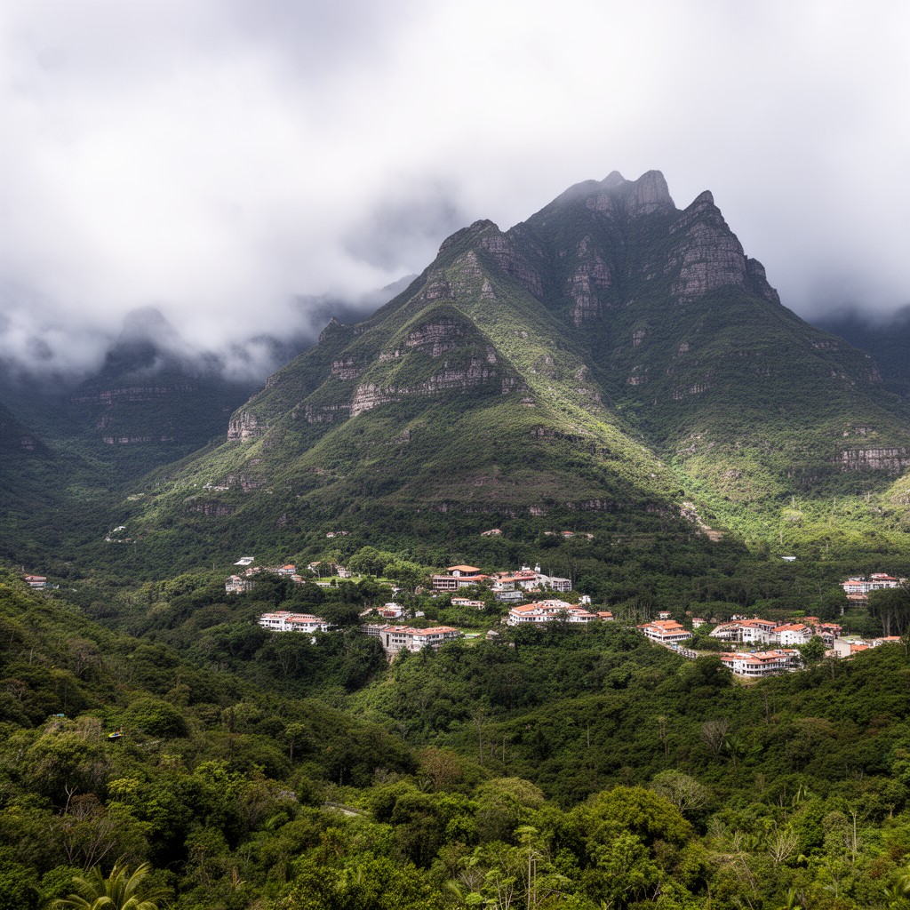 AI-generated illustration of Montserrat