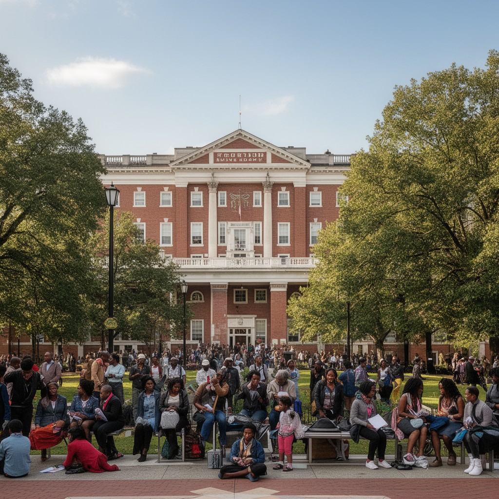 AI-generated illustration of Howard University