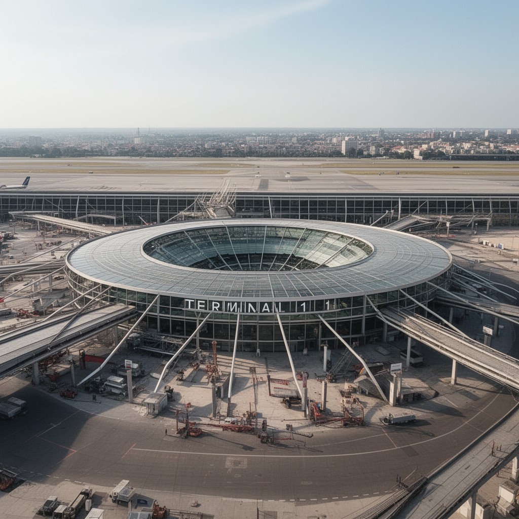 AI-generated illustration of Terminal 1