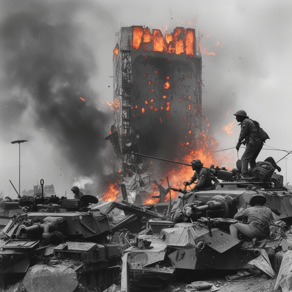 AI-generated illustration of 4th Marine Division