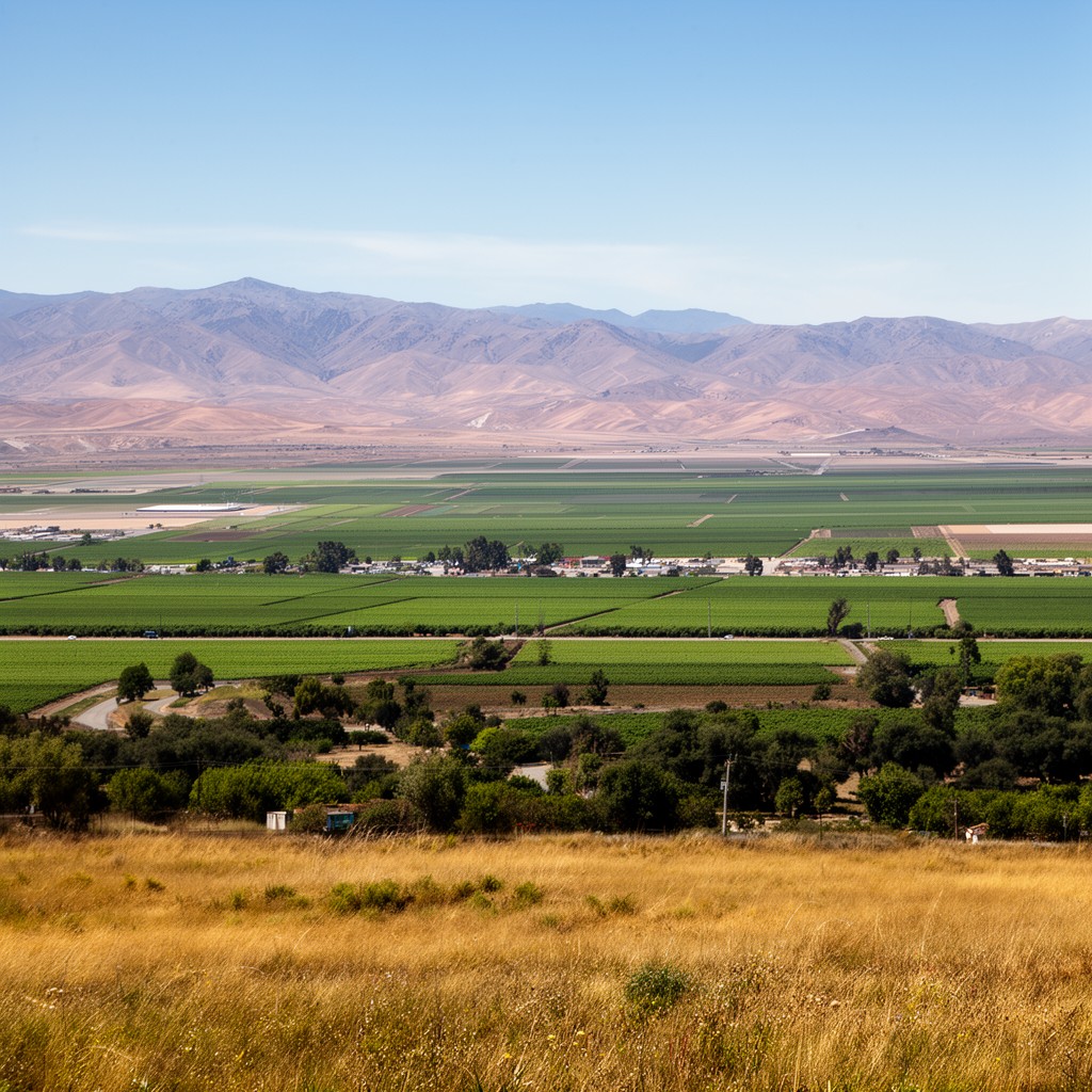 AI-generated illustration of Central Valley