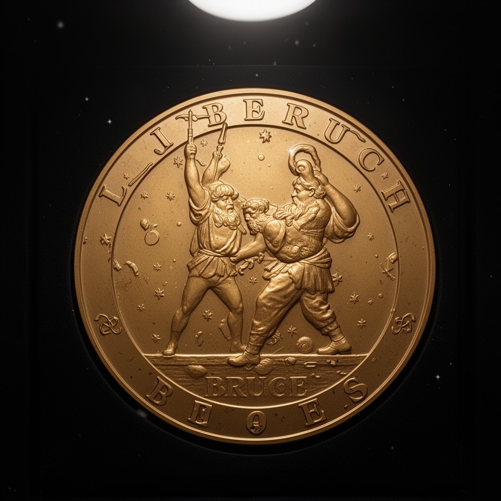 AI-generated illustration of Bruce Medal
