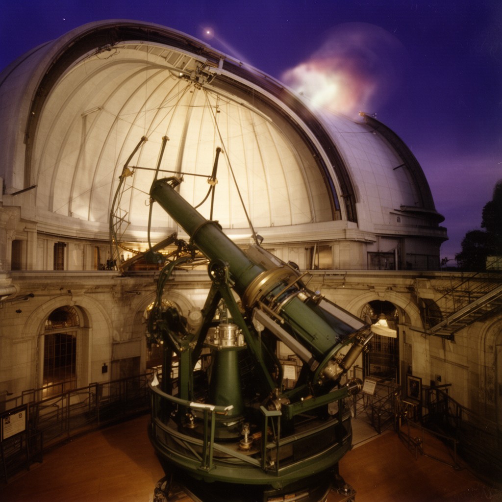 AI-generated illustration of Yerkes Observatory