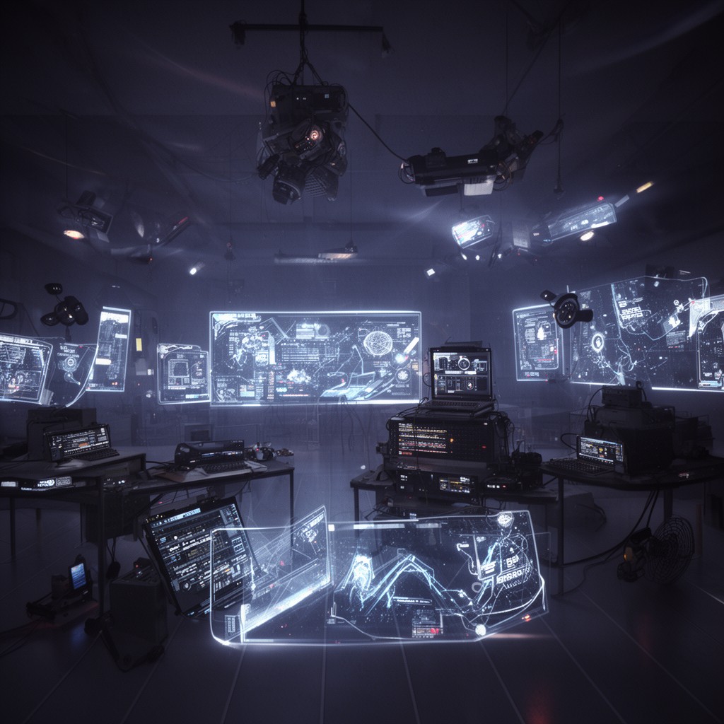 AI-generated illustration of Space Operations Command