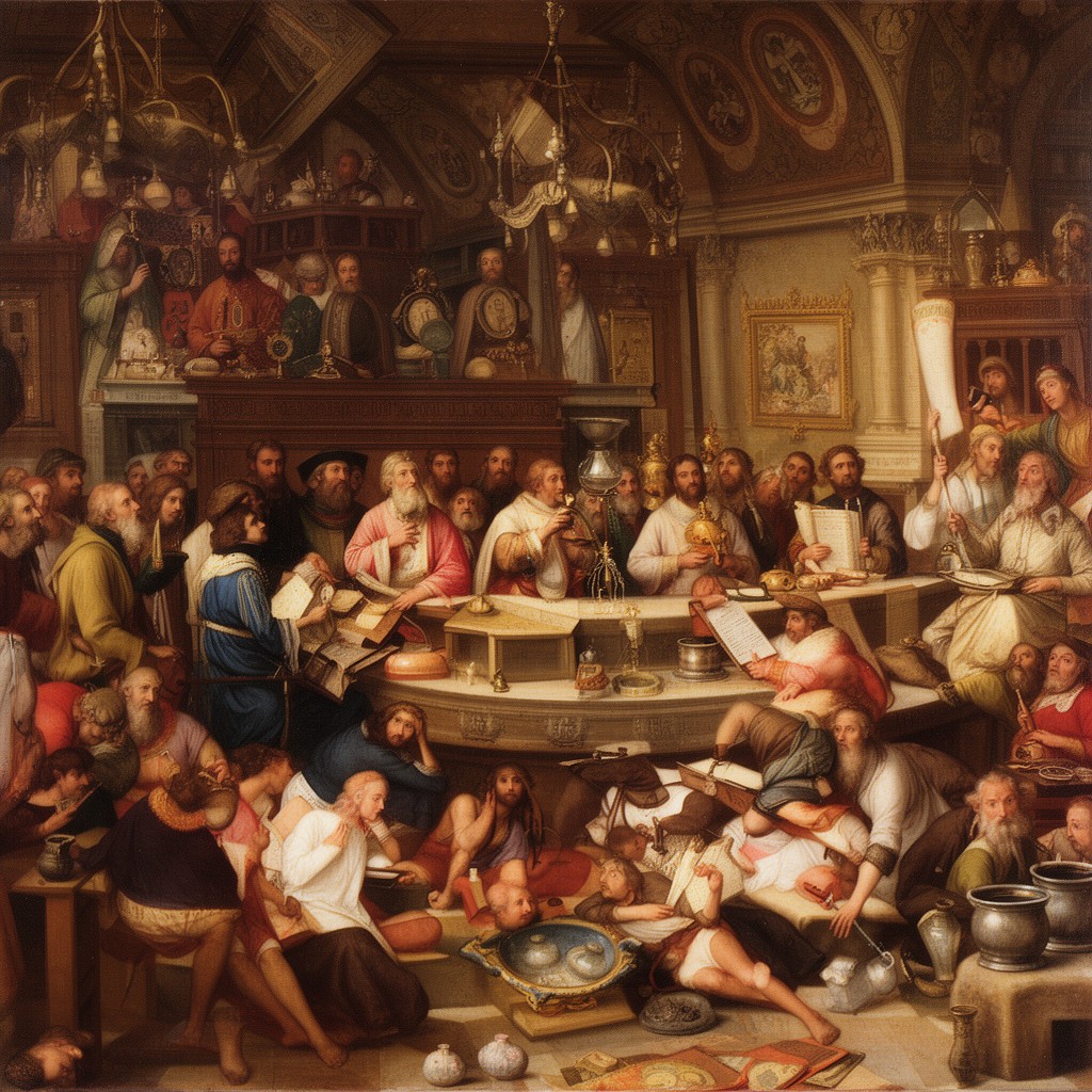 AI-generated illustration of Council of Florence