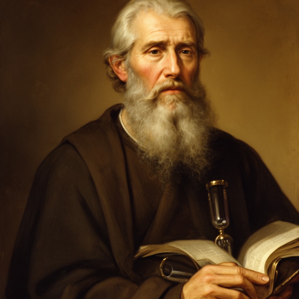 AI-generated illustration of Irenaeus of Lyons