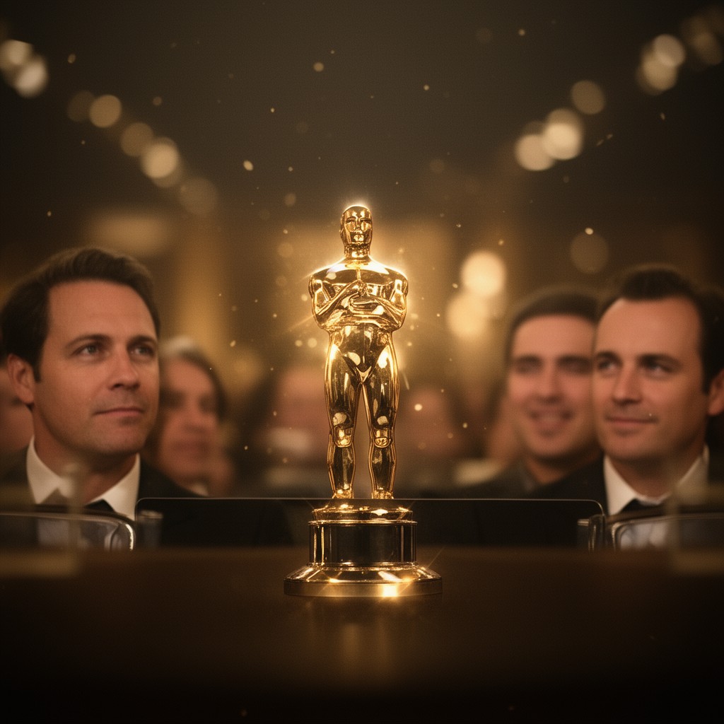 AI-generated illustration of Screen Actors Guild Award for Outstanding Performance by a Male Actor in a Leading Role