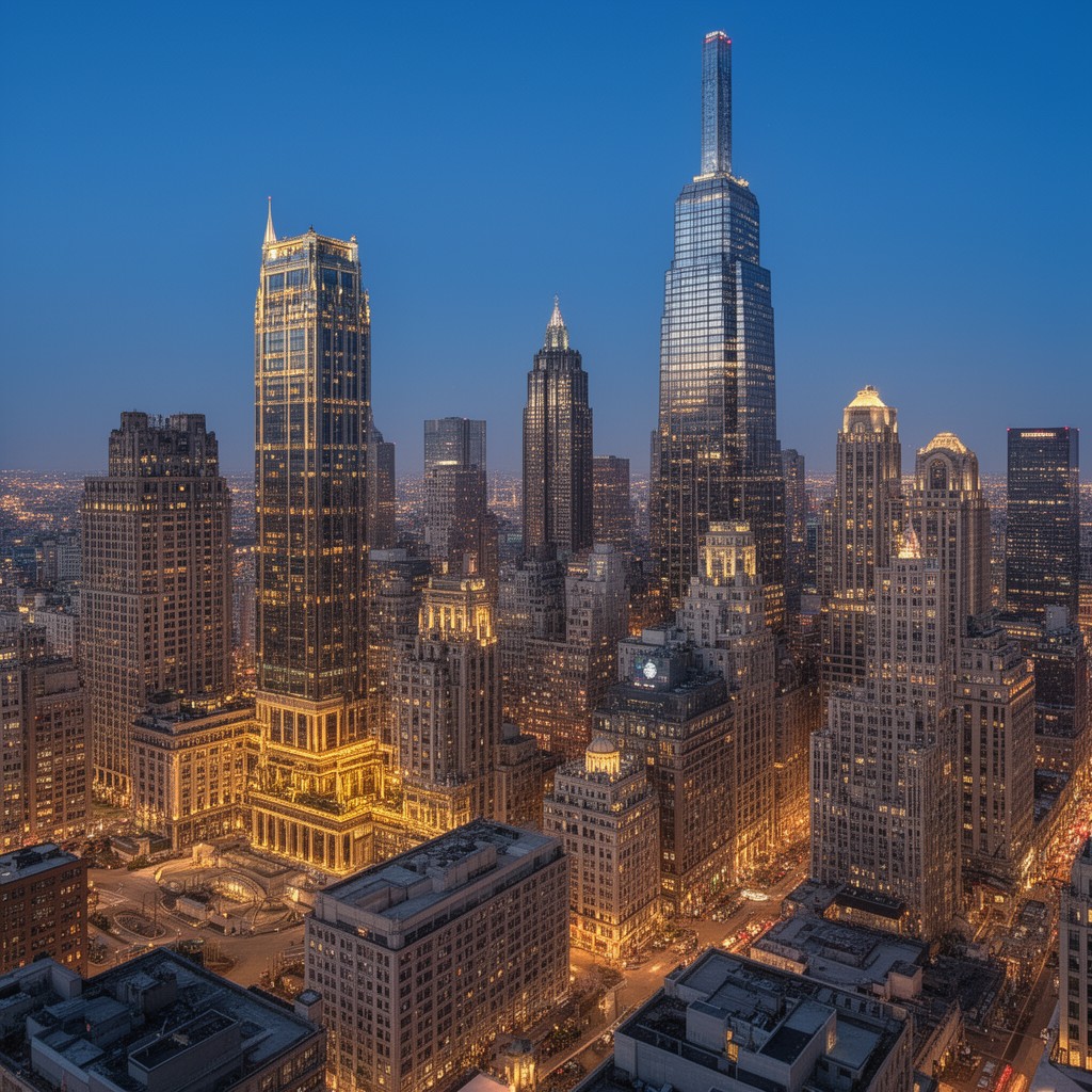 AI-generated illustration of Trump International Hotel & Tower
