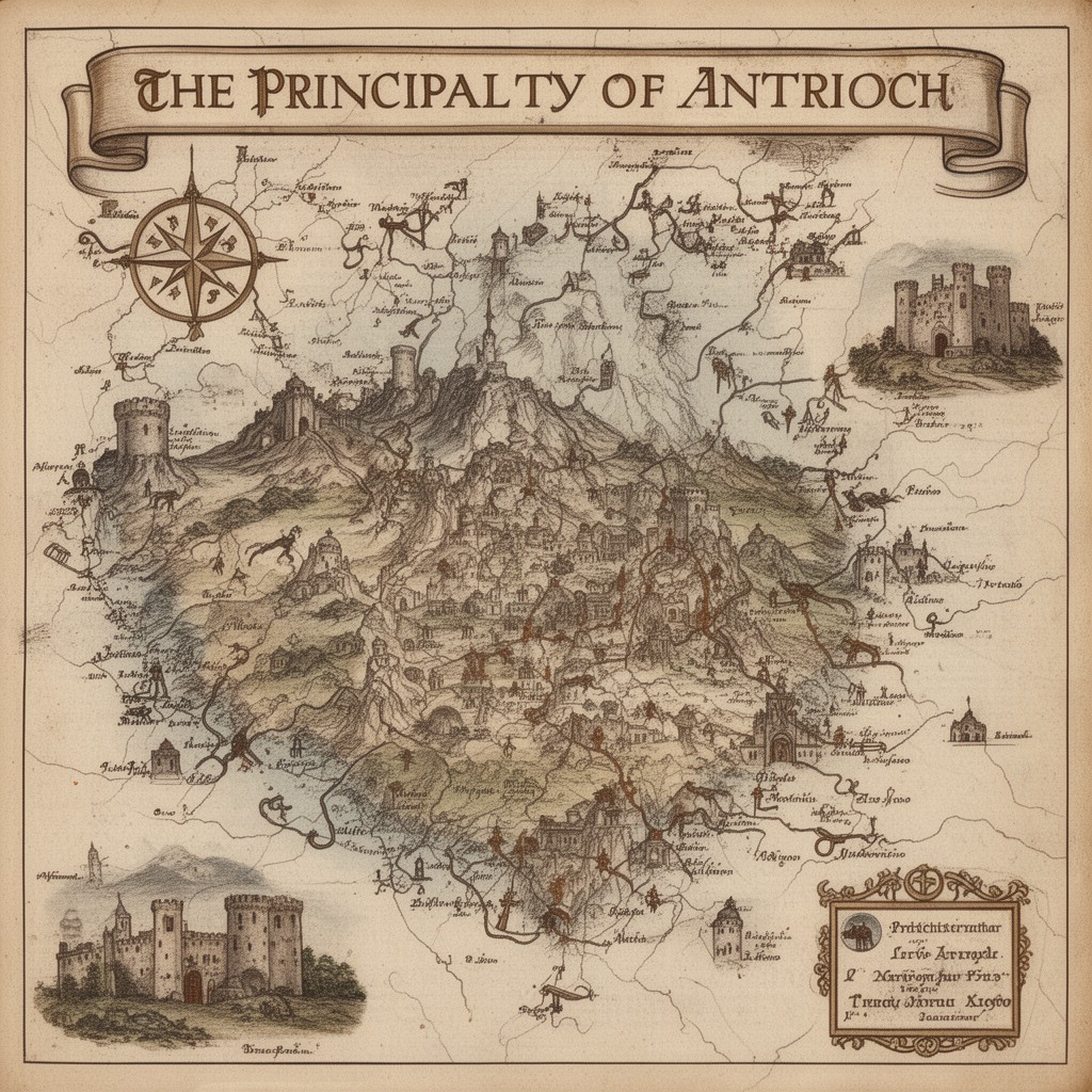 AI-generated illustration of Principality of Antioch